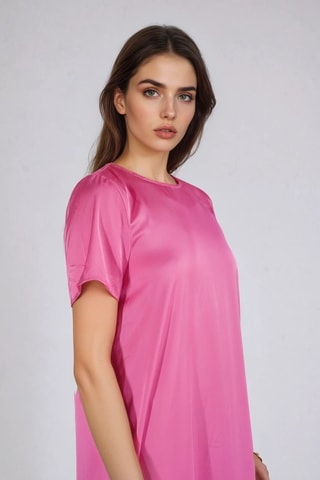 Robe longue - Rose - Monki