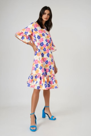 Robe droite - Blanc - Monki