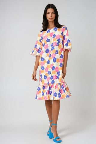 Robe droite - Blanc - Monki