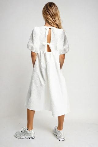 Robe patineuse - Blanc - Monki
