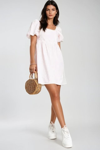 Robe patineuse - Rose pâle - Monki