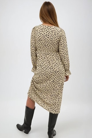 Robe midi - Beige - Monki