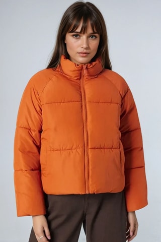 Gewatteerde Jas - Oranje