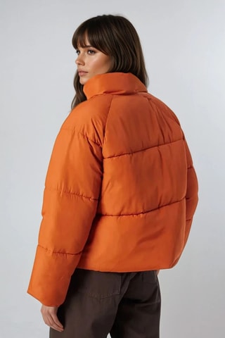 Gewatteerde Jas - Oranje