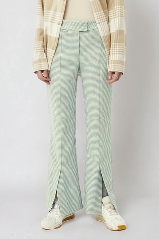 Pantalon - Bleu et beige - Weekday
