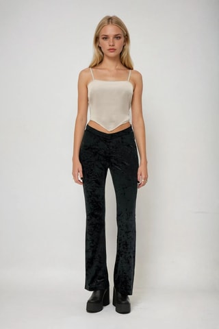 Pantalon en velours - Noir - Weekday