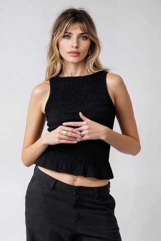 Top - Zwart