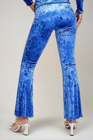 Pantalon flare - Bleu - Monki