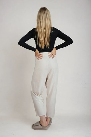 Pantalon taille haute - Beige - Monki