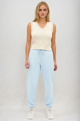 Pantalon - Bleu clair - Monki