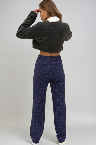 Pantalon - Bleu marine - Monki