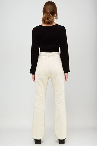 Pantalon taille haute - Beige - Monki