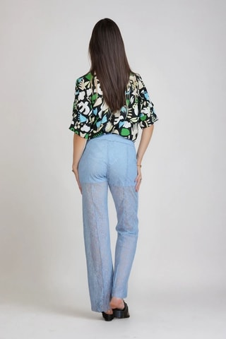 Pantalon - Bleu clair - Monki