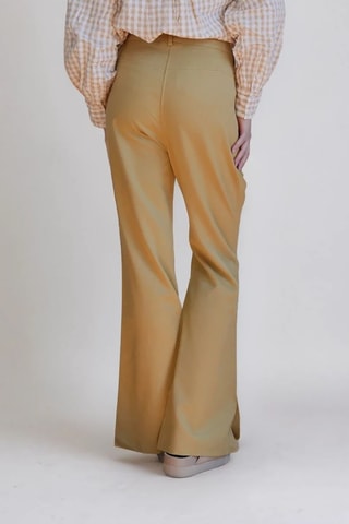 Pantalon flare - Vert - Monki