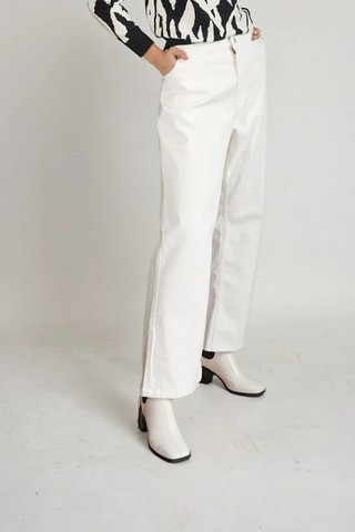 Pantalon - Blanc - Monki