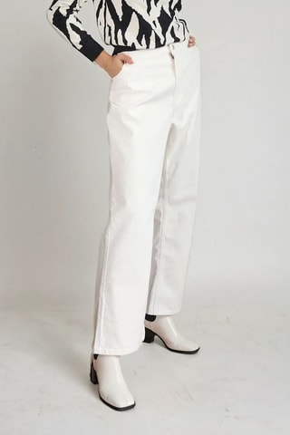 Pantalon - Blanc - Monki
