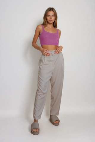 Pantalon - Beige - Monki