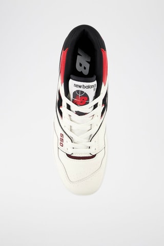 Baskets en cuir 550 - Rouge et noir