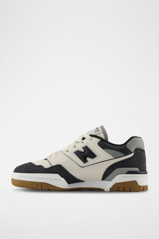 Baskets en nubuck 550 Lifestyle - Blanc et noir