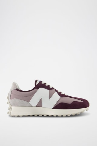 Baskets en nubuck 327 - Bordeaux