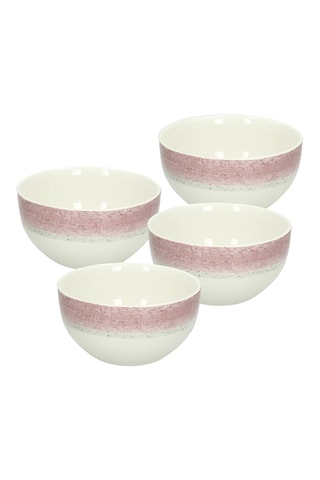 4 bols en porcelaine
