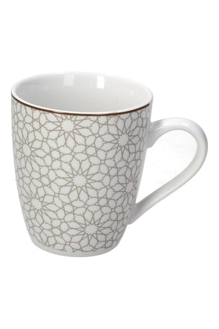 6 mugs en porcelaine Madison Habana - 37 cl