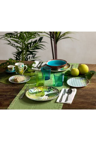 6 mugs en porcelaine Metropol Jungle Mood - 33 cl