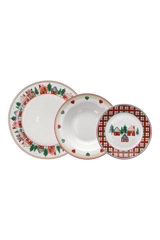Service en porcelaine Atollo - 18 pièces