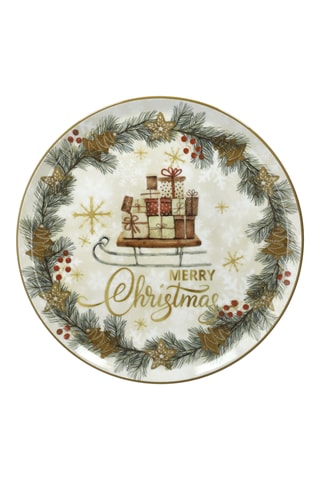 Assiette plate en porcelaine Cinzia - 31 cm