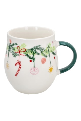 Mug en porcelaine Ghirlanda - 43 cl
