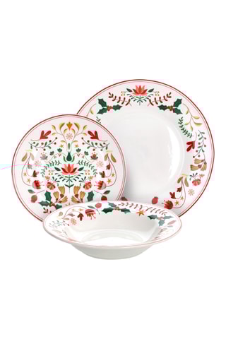 Service en porcelaine Folk - 18 pièces