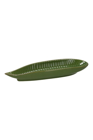 6 assiettes de service en grès Zaira - 27 cm
