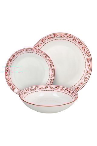 Service en porcelaine Madison Cherie - 18 pièces
