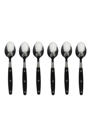 6 cuillères en acier inoxydable Mythos
