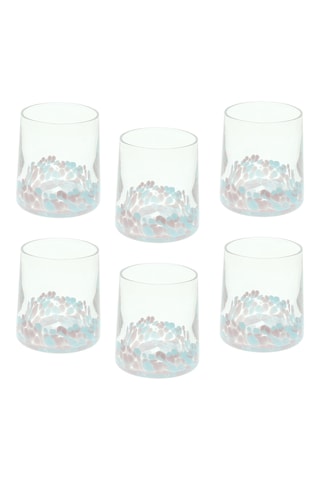 6 verres Venezia - Rose