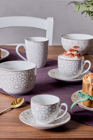 6 mugs en porcelaine Madison Habana - 48 cl