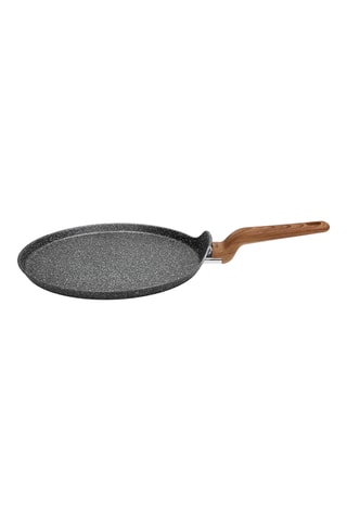 Poêle à crêpes avec manche en bois Wild Stone - 25 cm