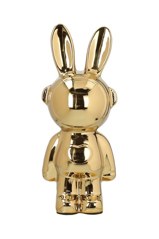 Tirelire en céramique Rabbit - 8 x 18 x 7 cm