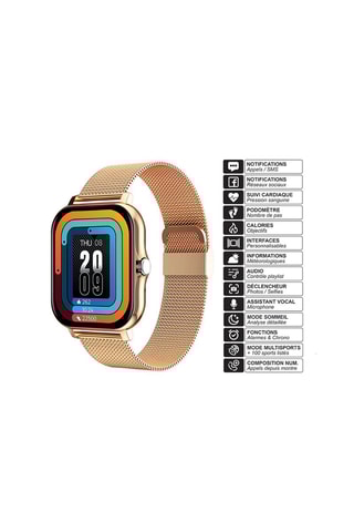 Smartwatch Eko - Balnéo - Belfunctie