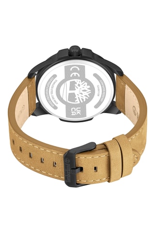 Leren Horloge - Beige en Zwart