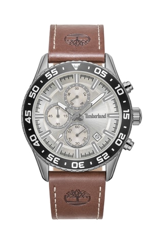 Leren Horloge - Chronograaf - Bruin en Zwart