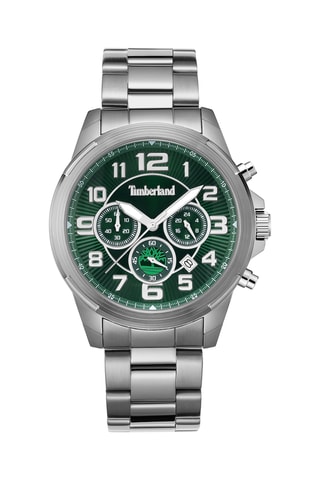 Roestvrijstalen Horloge - Chronograaf - Zilverkleurig