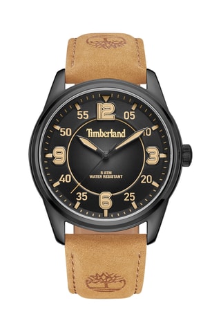 Leren Horloge - Beige en Zwart
