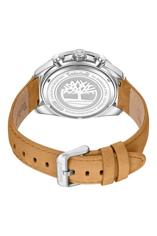 Leren Horloge - Chronograaf - Lichtbruin en Zwart
