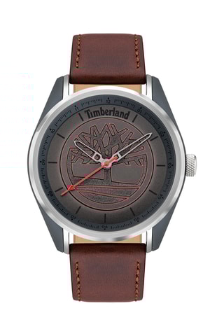 Leren Horloge - Bruin en Grijs