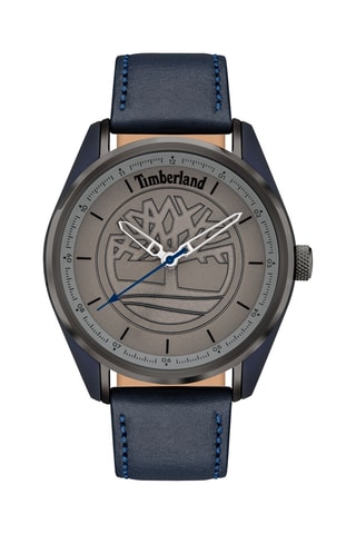 Leren Horloge - Blauw en Zwart