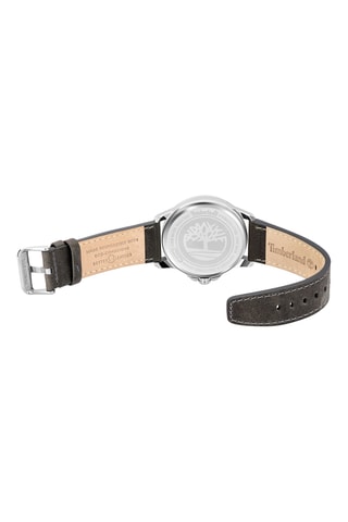 Leren Horloge - Bruin en Zilverkleurig