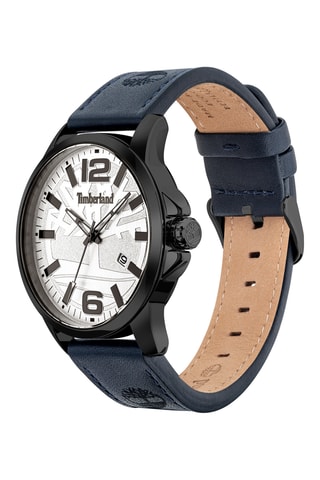 Leren Horloge - Blauw en Zwart