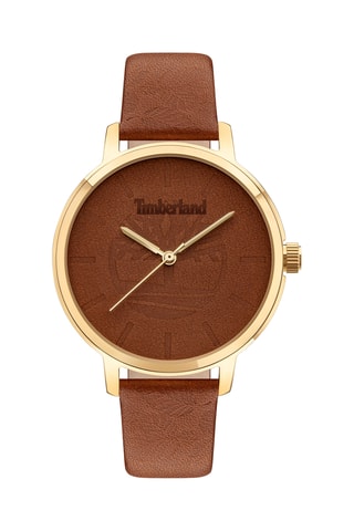 Leren Horloge - Bruin en Goudkleurig