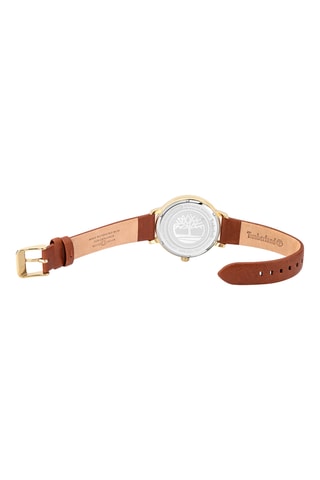 Leren Horloge - Bruin en Goudkleurig